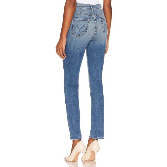 NWT Mother The Swooner Rascal Hover Straight Jeans Healing Jar Women's Size 25 - Picture 2 of 8